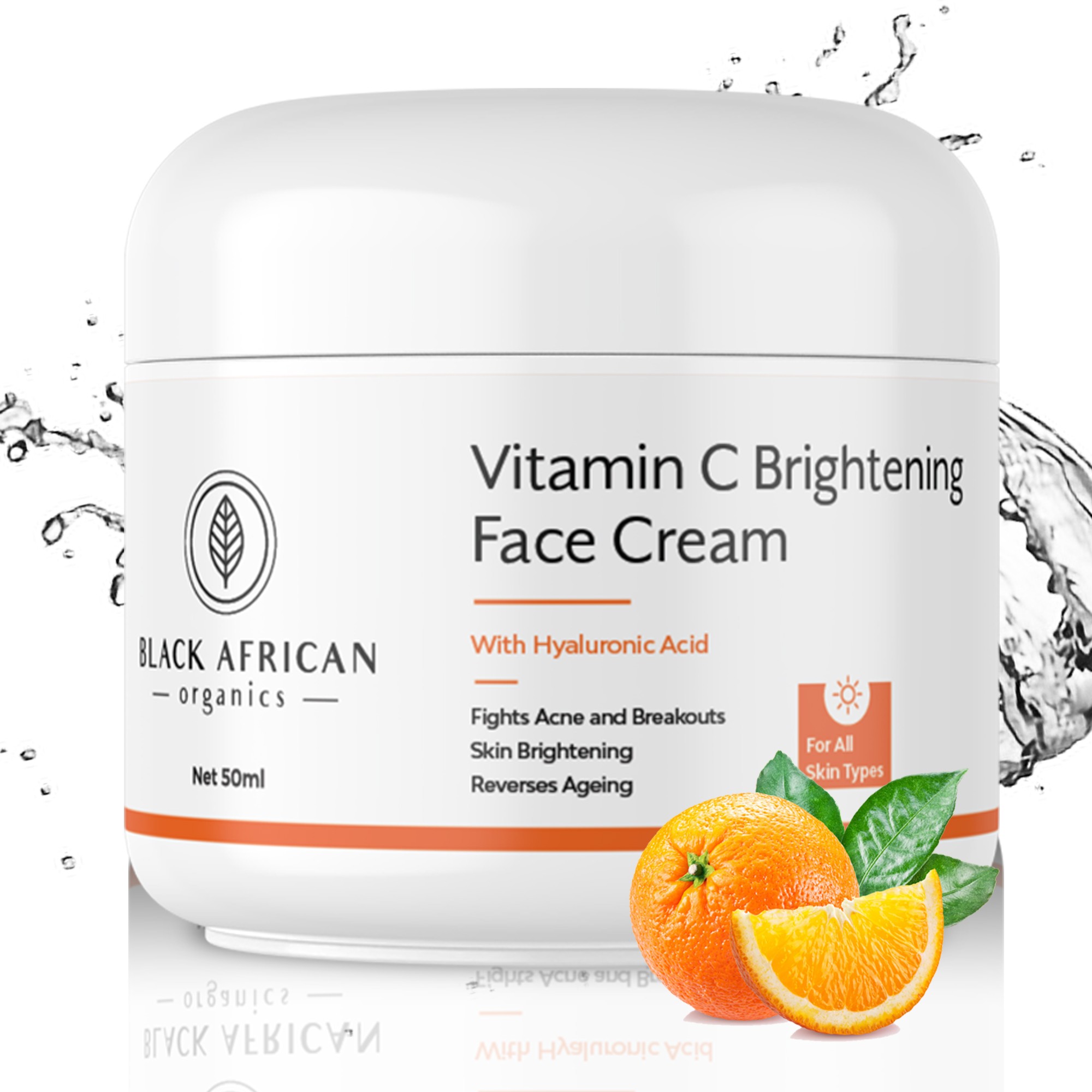 Vitamin C Brightening Face Cream Vitamin C and Hyaluronic Acid Brightening Face Cream