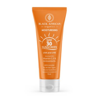 Black African Organics SPF30 Moisturizing Sunscreen