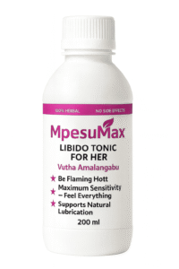 MpesuMax Libido Tonic for Her 200ml – mpesu for women formula supporting sensitivity and natural lubrication.