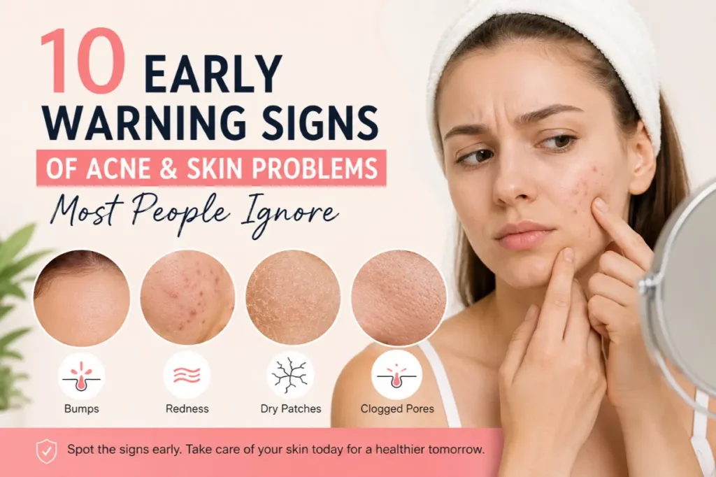 10 Early Warning Signs of Acne and Skin Problems Most People Ignore