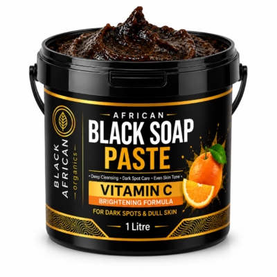 African Black Soap Paste Wholesale 1 Litre