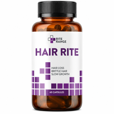Herbay Hair Rite hair growth capsules with Biotin and Saw Palmetto