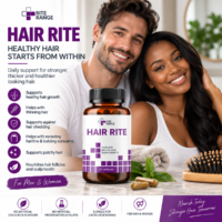Herbay Hair Rite hair growth capsules with Biotin and Saw Palmetto