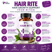 Herbay Hair Rite hair growth capsules with Biotin and Saw Palmetto