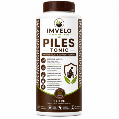 Imvelo Piles and Haemorrhoid Herbal Tonic 1 litre
