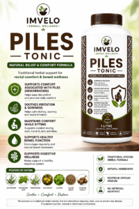 Imvelo Piles and Haemorrhoid Herbal Tonic 1 litre